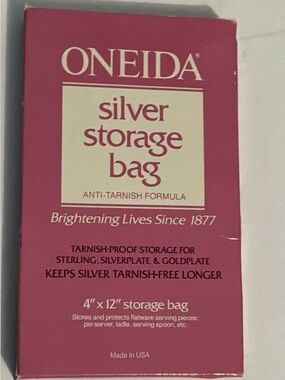 ONEIDA  SILVER Flatware STORAGE BAG